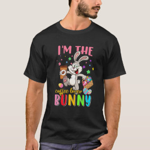 T-shirt Je suis Le Lapin Amoureux Du Café Mignonne Lapin B