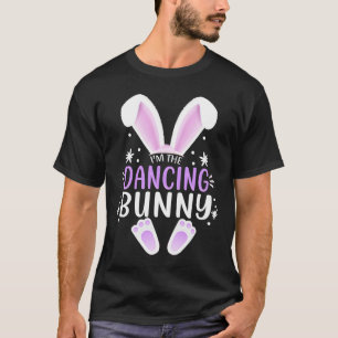 T-shirt Je suis le lapin dansant Jour de Pâques Rabbit Fam