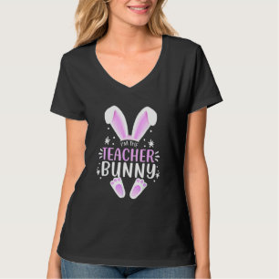 T-shirt Je suis le lapin enseignant Jour de Pâques Rabbit