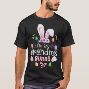 T-shirt Je suis le lapin grand-mère heureux de Pâques jour