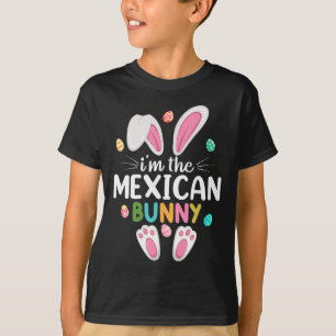 T-shirt Je suis le lapin mexicain de Pâques pour la famill