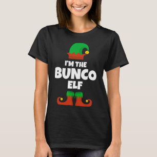 T-shirt Je suis le lutin Bunco de la famille pyjama Noël d