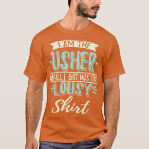 T-shirt Je Suis Le Mariage Usher