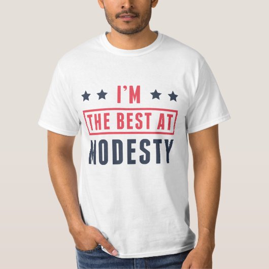 T-shirt Je suis le meilleur chez Modesty (Devant)