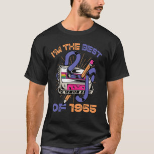 T-shirt Je suis le meilleur de 1955 Vintage Cassette Tape