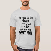 T-shirt Je suis le meilleur homme (Devant)