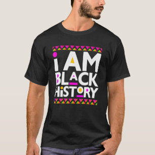 T-shirt Je suis le mois de l'histoire des Noirs Melanin Ro