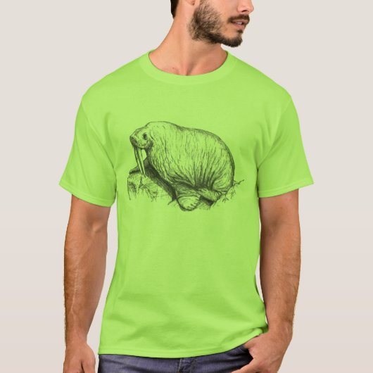 T-shirt Je suis le morse (Devant)