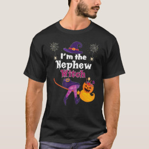 T-shirt Je suis le Nephew Witch Citrouille Candy Famille H