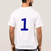 T-shirt Je suis le numéro un ! (Dos)