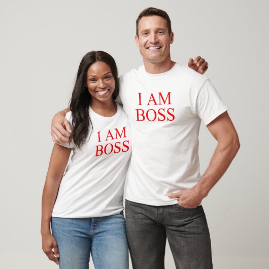 T-shirt Je suis le patron (Unisexe)