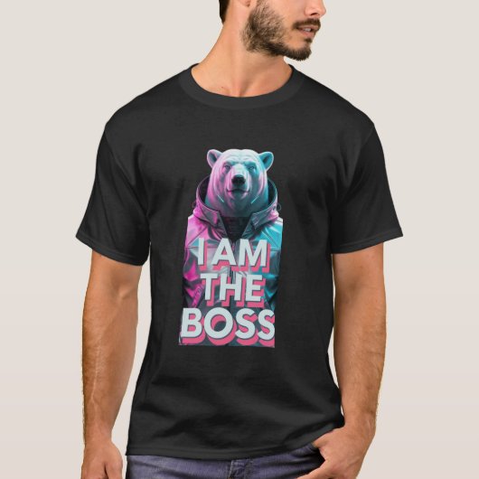 T-shirt Je suis le patron (Devant)