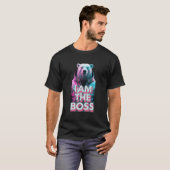 T-shirt Je suis le patron (Devant entier)