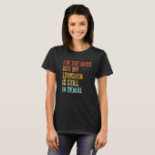T-shirt Je Suis Le Patron, Mais Mon Lowchen Est Toujours D (Devant entier)