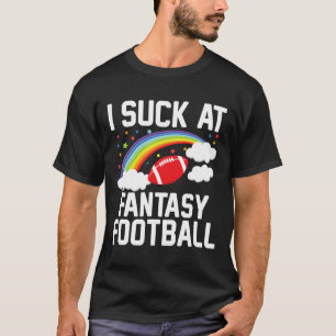 T-shirt Je suis le perdant de football fantastique masculi