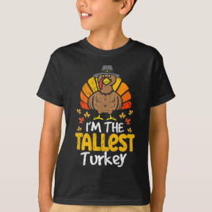 T-shirt Je suis le plus grand Bon thanksgiving de Turquie 