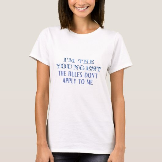 T-shirt Je suis le plus jeune (Devant)