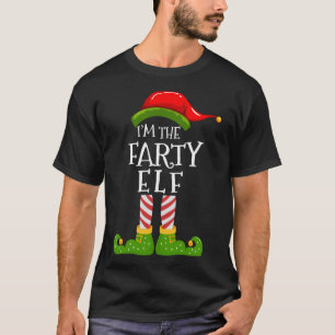 T-shirt Je suis le pyjama de Noël de l'elfe farty
