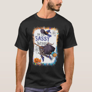 T-shirt Je suis le Sassy Witch Halloween Matching Group Co