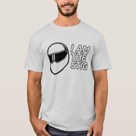 T-shirt Je suis le Stig Top Gear (Devant)