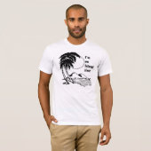 T-shirt Je suis le temps d'île (Devant entier)