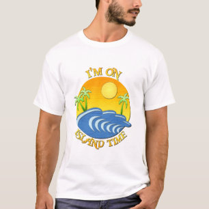 T-shirt Je suis le temps d'île