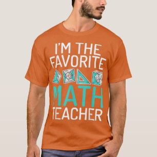 T-shirt Je suis l'école d'enseignement des mathématiques p