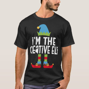 T-shirt Je suis l'elfe créatif qui correspond au costume d