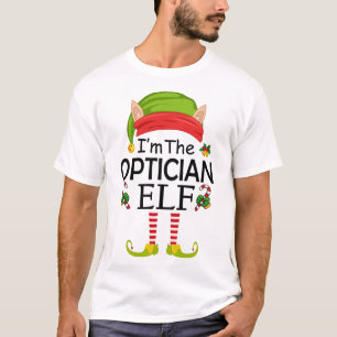 T-shirt Je suis l'elfe opticien