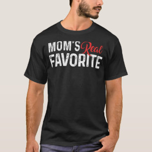 T-shirt Je suis l'enfant préféré de maman Imprimer Favori