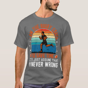 T-shirt Je suis l'entraîneur de Rugby pour gagner du temps