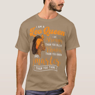T-shirt Je Suis Léon Reine Astrologie Horoscope Signe Zodi