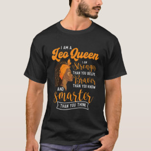 T-shirt Je Suis Léon Reine Astrologie Horoscope Signe Zodi