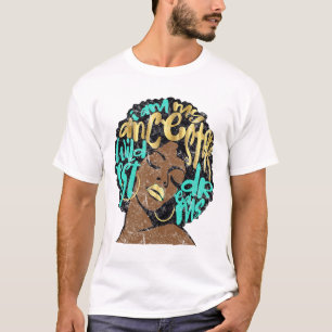 T-shirt Je suis les rêves de mes ancêtres Reine afro noire