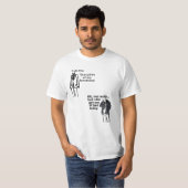 T-shirt Je suis l'Exécutif de mes fonctions ! Sorta. (Devant entier)