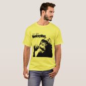 T-shirt Je suis l'homme de singe (Devant entier)