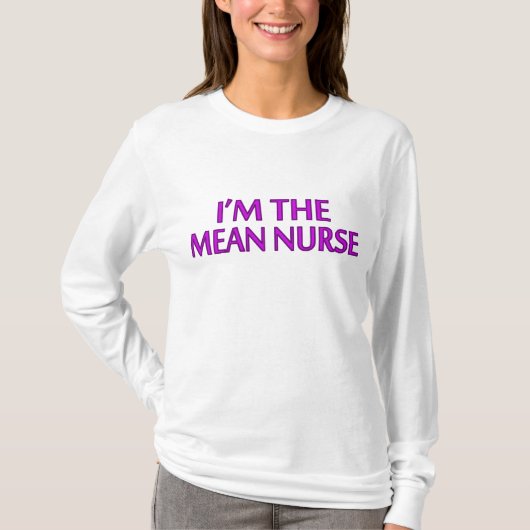 T-shirt Je suis l'infirmière moyenne (Devant)