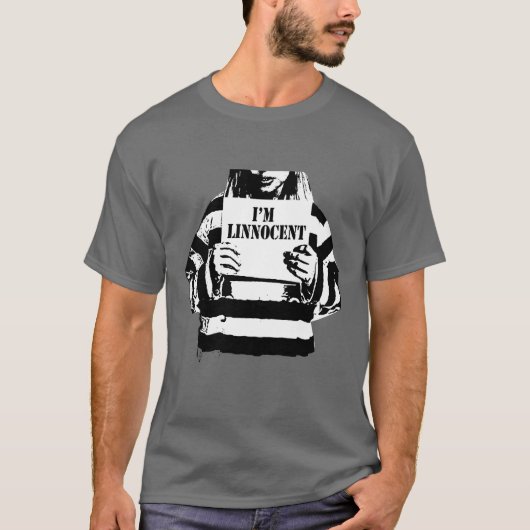T-shirt Je suis LINNOCENT (Devant)