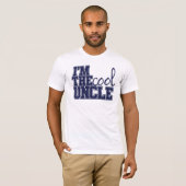 T-shirt Je suis l'oncle cool (Devant entier)