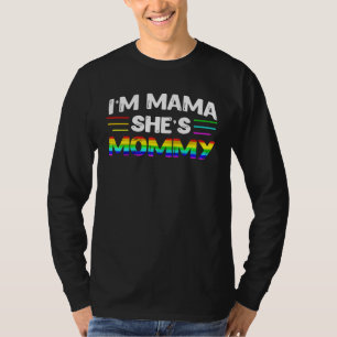T-shirt Je suis Maman Elle est Maman  Maman Lesbienne
