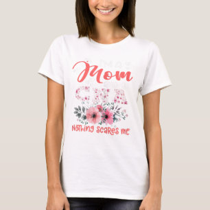 T-shirt Je suis maman et CNA Infirmière Rien ne me fait p