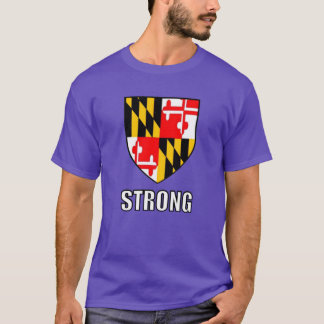 T-shirt Je Suis Maryland Fort Surdimensionné