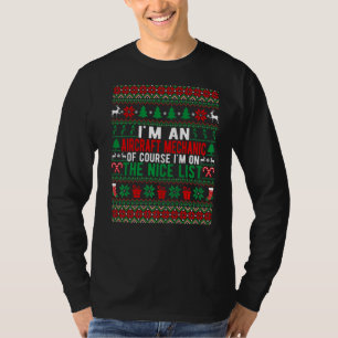 T-shirt Je suis mécanicien d'aéronef Bien sûr je suis sur