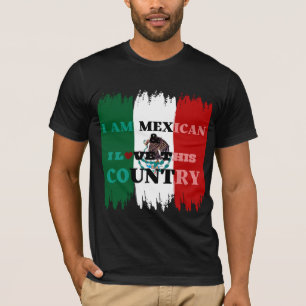T-SHIRT JE SUIS MEXICAIN, DON DU MOIS DU PATRIMOINE HISPAN