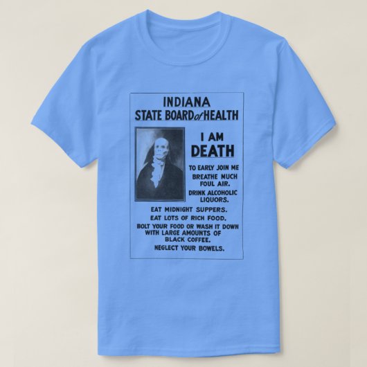 T-shirt Je Suis Mort (Design devant)