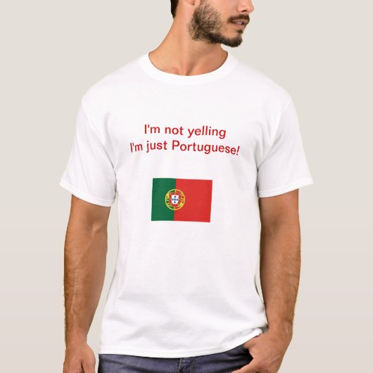 T-shirt "Je suis ne hurlant pas moi suis simplement (Devant)