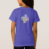 T-Shirt Je suis né unique - design renard | Mon système (Dos)