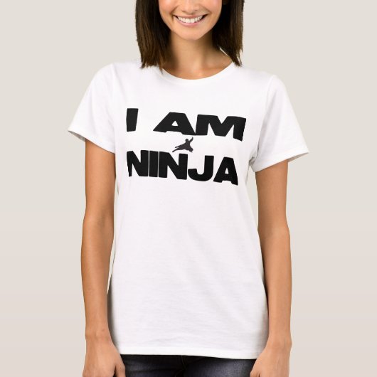 T-shirt Je suis Ninja (Devant)