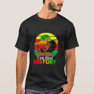 T-shirt Je Suis Noir Histoire Amérique Africaine