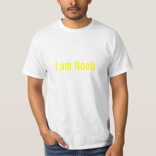 T-shirt Je suis Noob (Devant)